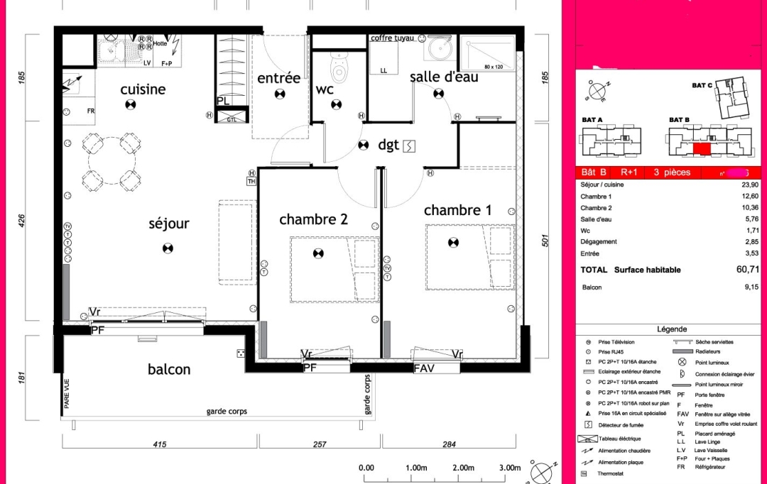 IMMOG Le Haillan Agent Immobilier : Apartment | LE BARP (33114) | 61 m2 | 248 000 € 