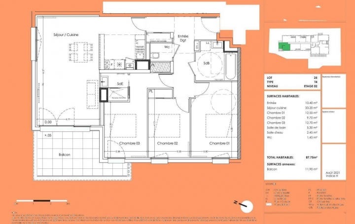 Annonces LEHAILLAN : Apartment | PESSAC (33600) | 87 m2 | 439 980 € 