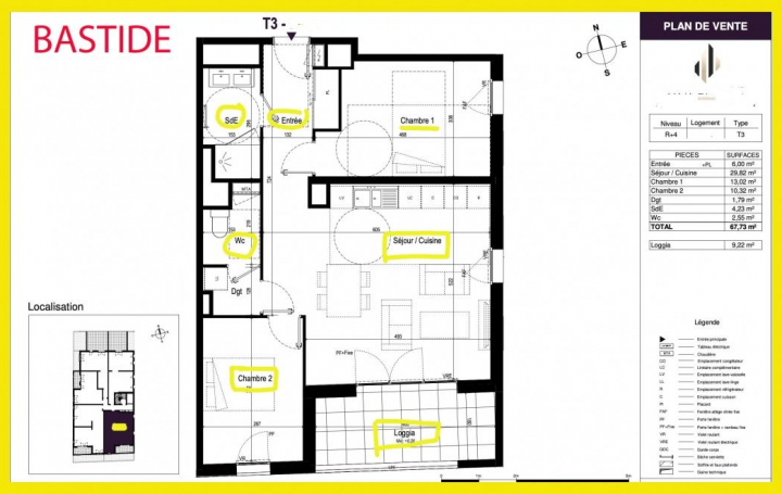 Annonces LEHAILLAN : Appartement | BORDEAUX (33000) | 68 m2 | 318 000 € 