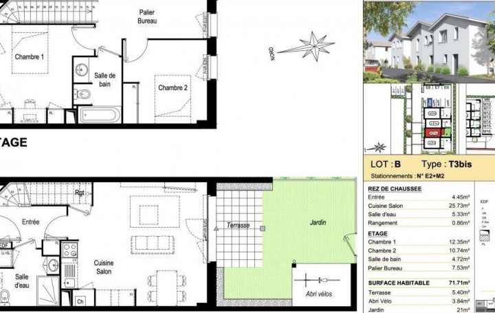 Annonces LEHAILLAN : Maison / Villa | SAINT-MEDARD-EN-JALLES (33160) | 71 m2 | 310 000 € 