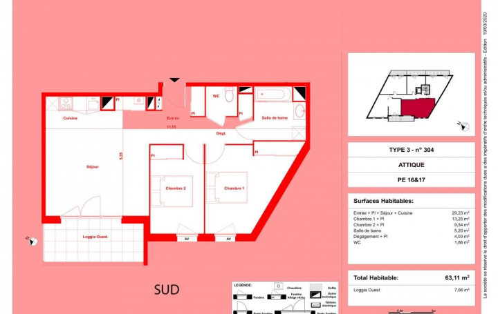 IMMOG Le Haillan Agent Immobilier : Apartment | VILLENAVE-D'ORNON (33140) | 63 m2 | 268 000 € 