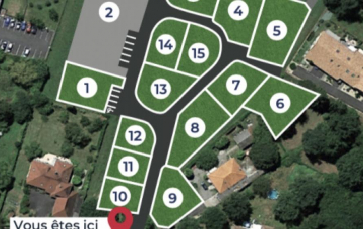 IMMOG Le Haillan Agent Immobilier : Terrain | SERRES-CASTET (64121) | 540 m2 | 73 000 € 