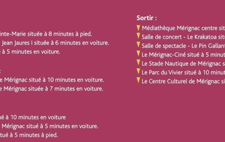Annonces LEHAILLAN : Appartement | MERIGNAC (33700) | 81 m2 | 345 000 € 