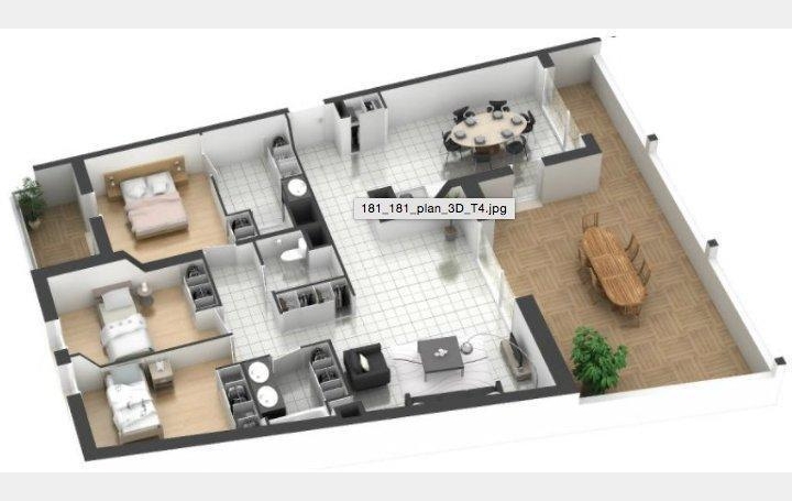 Annonces LEHAILLAN : Appartement | VILLENAVE-D'ORNON (33140) | 67 m2 | 275 500 € 