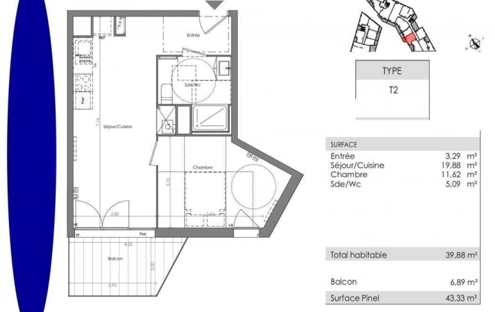 Annonces LEHAILLAN : Appartement | SAINT-MEDARD-EN-JALLES (33160) | 40 m2 | 228 000 € 