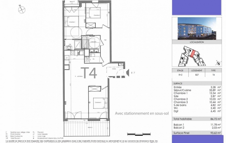 IMMOG Le Haillan Agent Immobilier : Appartement | SAINT-MEDARD-EN-JALLES (33160) | 87 m2 | 388 000 € 