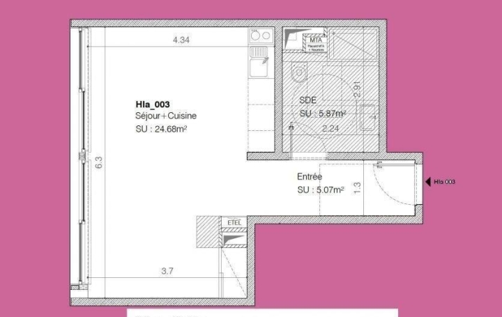 IMMOG Le Haillan Agent Immobilier : Appartement | BORDEAUX (33800) | 36 m2 | 210 000 € 