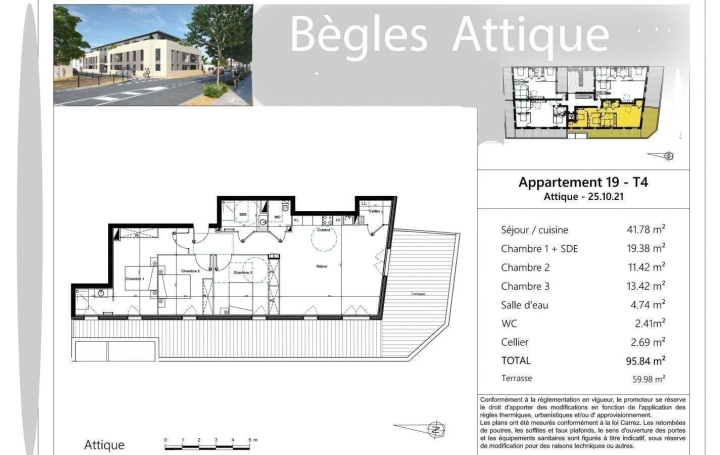 Annonces LEHAILLAN : Appartement | BEGLES (33130) | 96 m2 | 594 200 € 