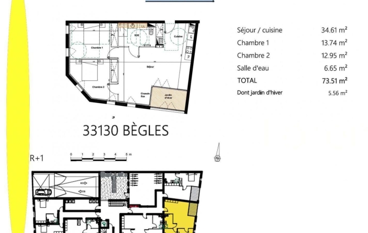 Annonces LEHAILLAN : Appartement | BEGLES (33130) | 73 m2 | 357 900 € 
