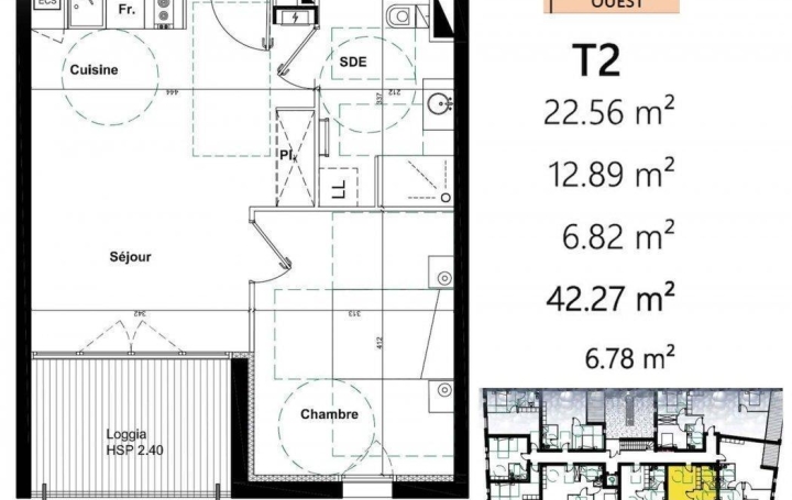 Annonces LEHAILLAN : Appartement | BEGLES (33130) | 42 m2 | 261 800 € 