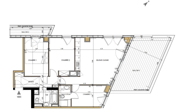 Annonces LEHAILLAN : Appartement | BORDEAUX (33000) | 85 m2 | 490 000 € 
