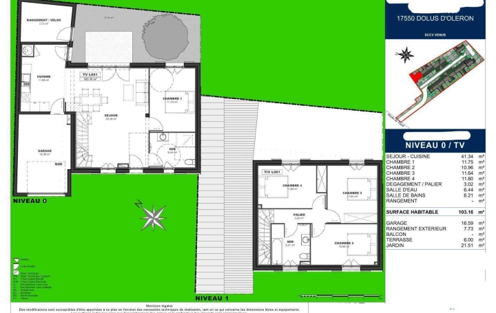 Annonces LEHAILLAN : Maison / Villa | DOLUS-D'OLERON (17550) | 103 m2 | 355 000 € 