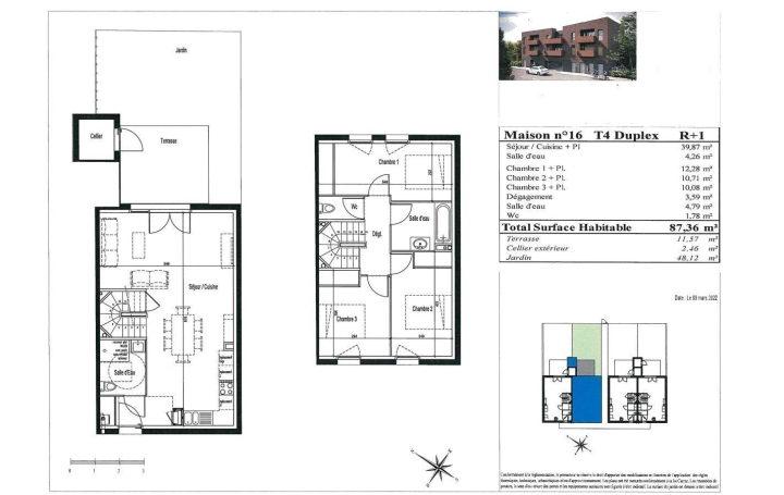 IMMOG Le Haillan Agent Immobilier : Appartement | VILLENAVE-D'ORNON (33140) | 87 m2 | 392 200 € 