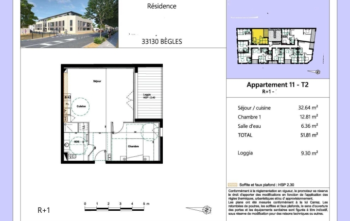 Annonces LEHAILLAN : Appartement | BEGLES (33130) | 51 m2 | 318 000 € 