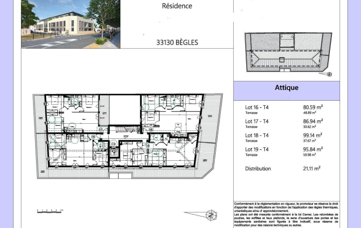 IMMOG Le Haillan Agent Immobilier : Appartement | BEGLES (33130) | 51 m2 | 318 000 € 