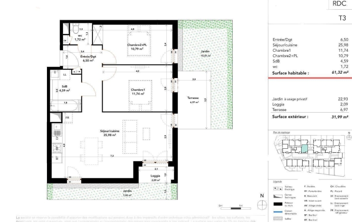 IMMOG Le Haillan Agent Immobilier : Appartement | BLANQUEFORT (33290) | 62 m2 | 312 000 € 
