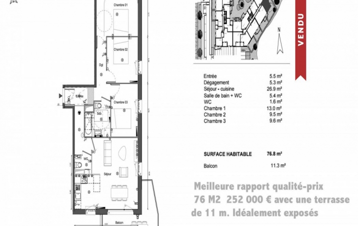 IMMOG Le Haillan Agent Immobilier : Maison / Villa | BISCARROSSE (40600) | 91 m2 | 335 000 € 