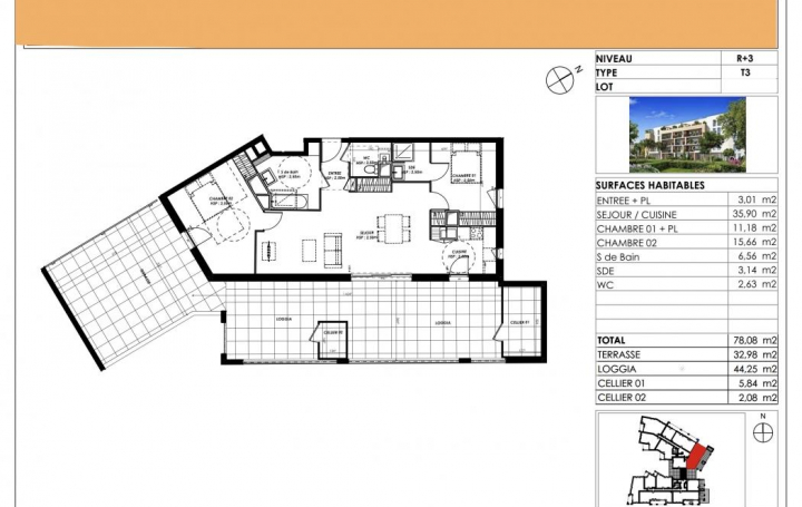 Annonces LEHAILLAN : Appartement | LE BOUSCAT (33110) | 78 m2 | 485 000 € 