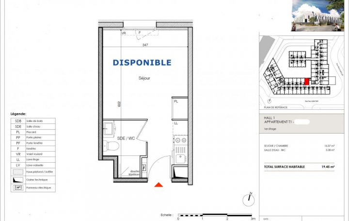 Annonces LEHAILLAN : Appartement | LA ROCHELLE (17000) | 21 m2 | 146 000 € 
